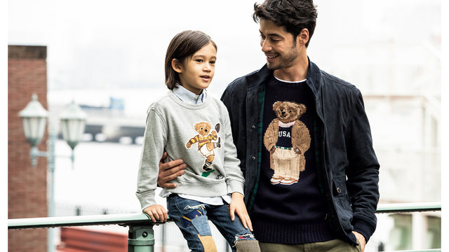 ファッション]親子でおソロで着る定番はやっぱりラルフ ローレンですね