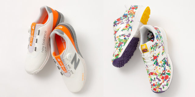 ニューバランスゴルフ 二本ライン×ロゴ ミドルソックス (MENS) | new balance golf