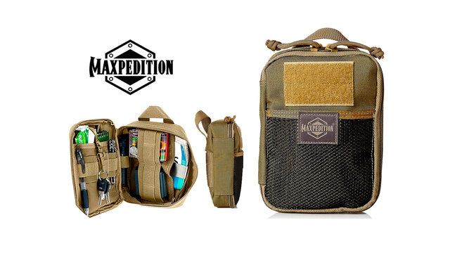 最強の収納力！アメリカ軍用規格のギア設計を一般最適化した小型ポーチ「ポケット オーガナイザー カーキ 0261K」 | MADURO  ONLINE（マデュロオンライン） 収納ケース Antigravity A1ドローン対応 耐衝撃ポータブルバッグ 仕切りオーガナイザー付き 手持ち&amp;斜めがけ(シ