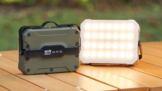 より明るく、より大容量にパワーアップ！キャンプで使える新型LED