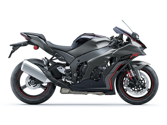 カワサキのフラッグシップ。シックなグレーをまとった「Ninja ZX-10R