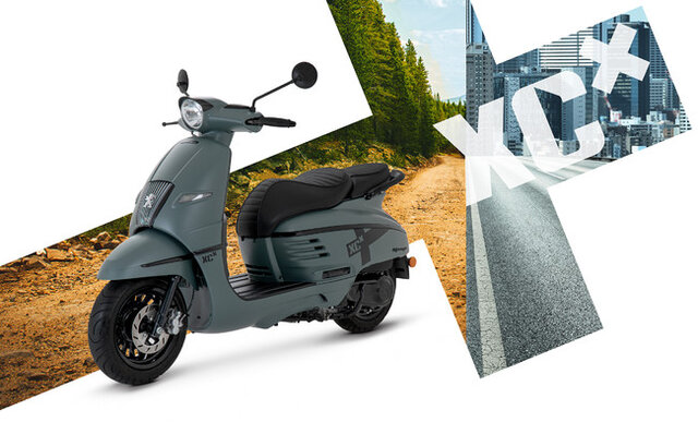 プジョー「ジャンゴ」新作はミリタリーカラー！ハードな道も