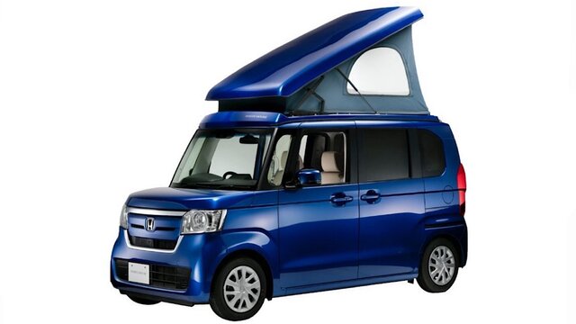 ホンダn Boxが軽キャンピングカーに 4人が眠れる広々空間 ポップアップルーフ付き Maduroセレクション Maduro Online マデュロオンライン