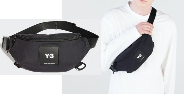 アディダス×ヨウジヤマモト】Y-3ウエストバッグはミニマルデザイン