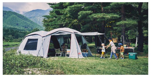 コールマン】電動ファン搭載で涼しい！遮光＆換気性バツグンの“ダーク