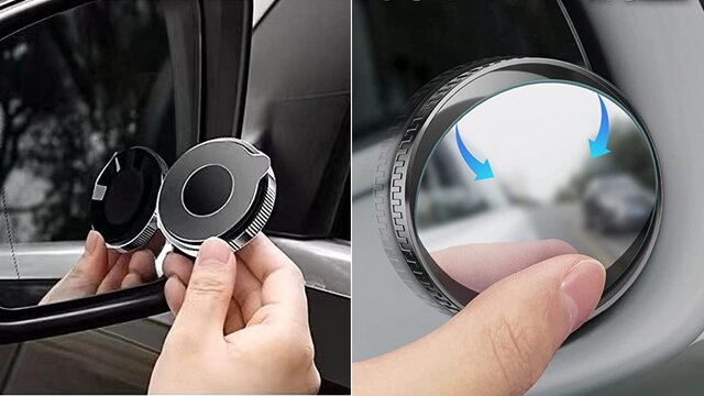 カー用品 サイドミラーに補助ミラーをペタッ 死角ナシで駐車がらくちんに Maduro Online マデュロオンライン