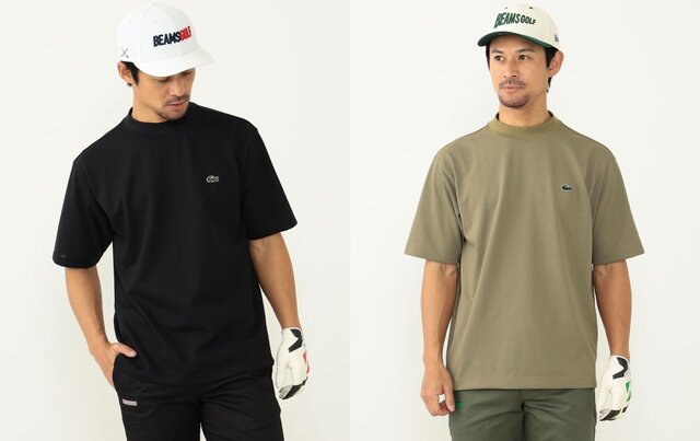 ゴルフ】ビームス×ラコステ別注モックネックシャツ！昨年即完の