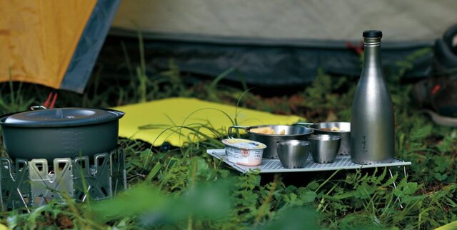 コレクション】アウトドア×自分専用「チタン製おちょこ」で日本酒が