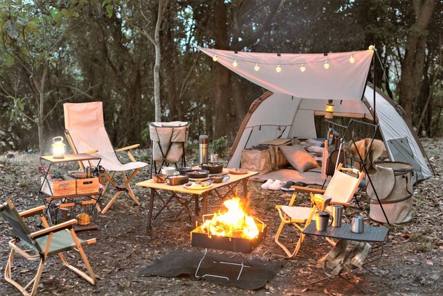 ニトリ】コスパ最強キャンプギアが出た！インテリアとしても使える