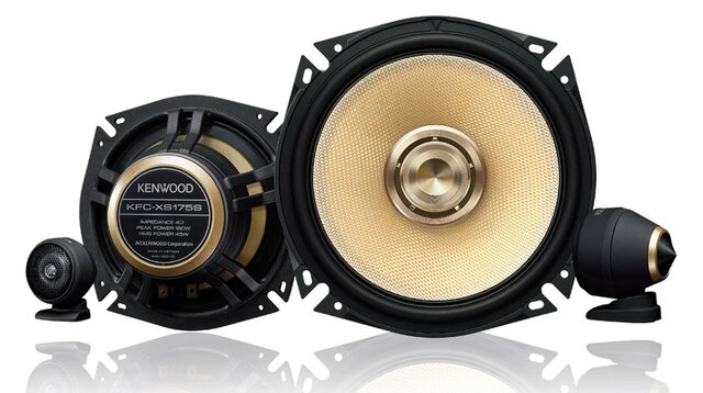 KENWOOD スーパーウーハー カー用品】車内に高解像サウンドを響かせる！ ハイエンドな