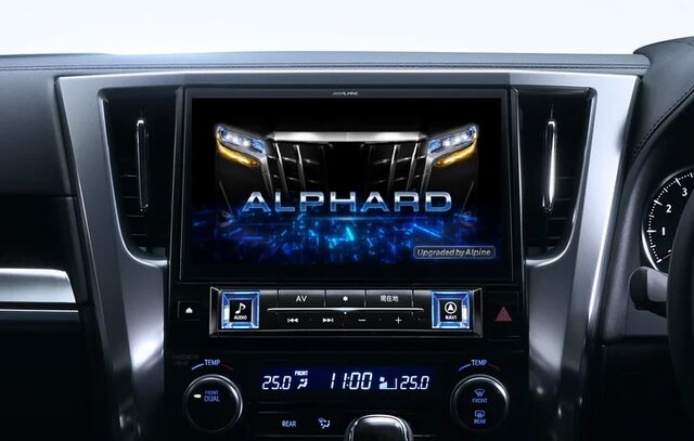 アルファードとヴェルファイア30系後期専用ナビ　かつやさんに売ります 槌屋ヤック SY-AV6 30系 アルファード・ヴェルファイア (AYH/GGH