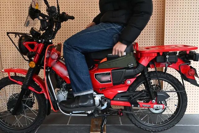カブハウス×ストリームトレイル 55L CT125 シートバッグ こわ 数量限定