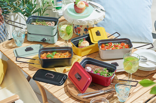 【加工済】丸メスティン 山フライパン 山ご飯調理セット 火を使わずに「メスティン」調理！加熱台セット型だからどこでも