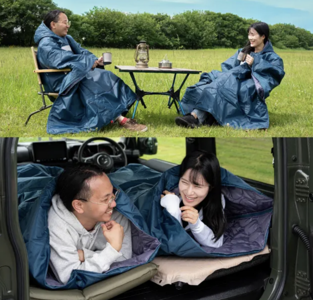 防災月間】普段はクッション、非常時は「着られる寝袋」に！愛車や自宅