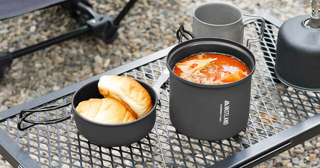 ミニマムキャンプ】軽量コンパクトで持ち運びラク！OD缶もスタック