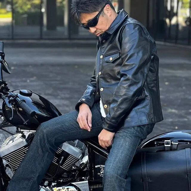 バイクの防寒】サッと羽織れるハーフ丈！日本製の高品質ドライビング