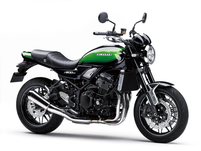 カワサキ】待望のライムグリーン追加！「Z900RS」2025年モデル、148万