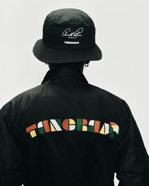 タングラム×アーノルドパーマー　コラボパーカーLサイズ タングラム×アーノルドパーマー】傘ロゴがキュート！ストリートで