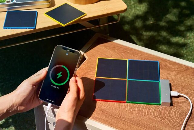 ソーラー発電】太陽光さえあればすぐ充電！組み合わせ自在の