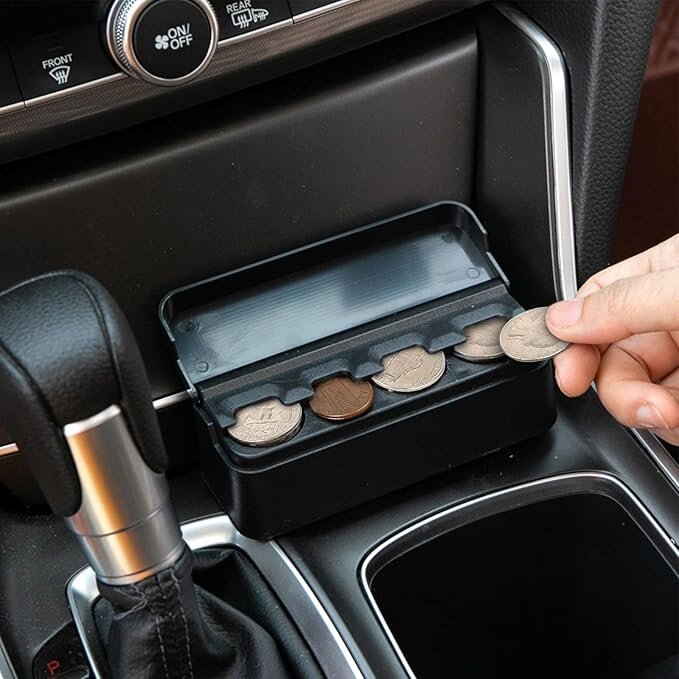 【車載】急なETCトラブルもスマート支払い！小銭をスチャッと出せるコインホルダー