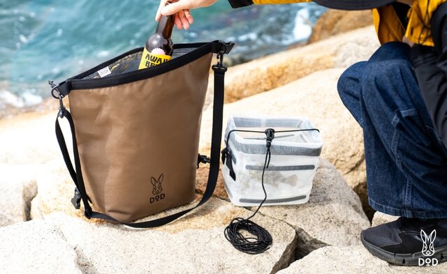 釣り】釣った魚は背負って持ち帰る！キャンプメーカーの釣具がさすがの