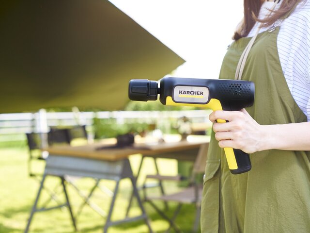ケルヒャー】小型なのにハイパワー！出先でもサクッと洗車できる