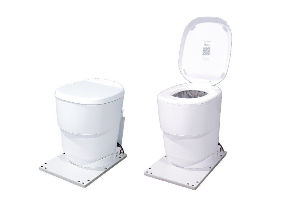 What, is this a portable toilet!? Compatible with household outlets & excellent portability with a slim design