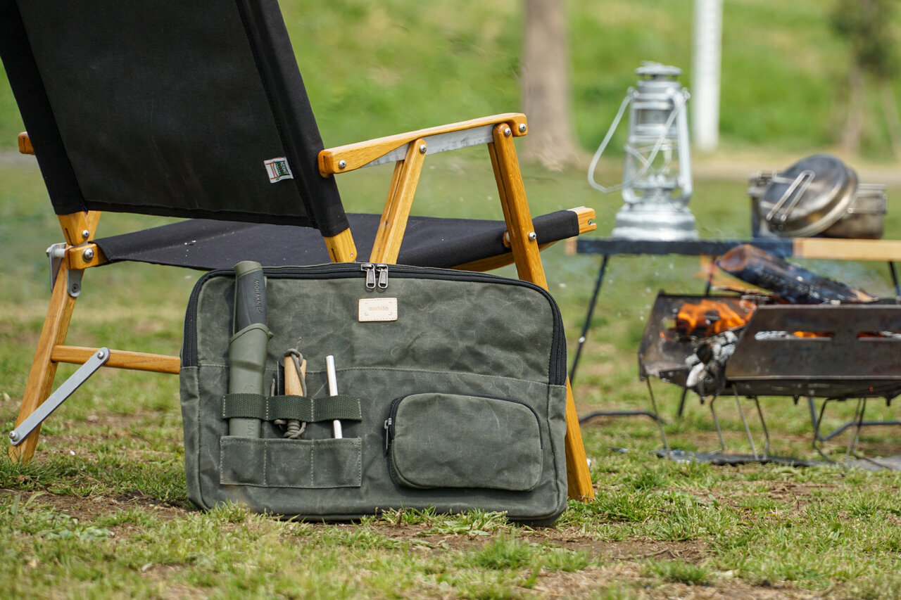 【Outdoor】 From large sheets to fireblowers, all in one place! A clever design that satisfies user needs