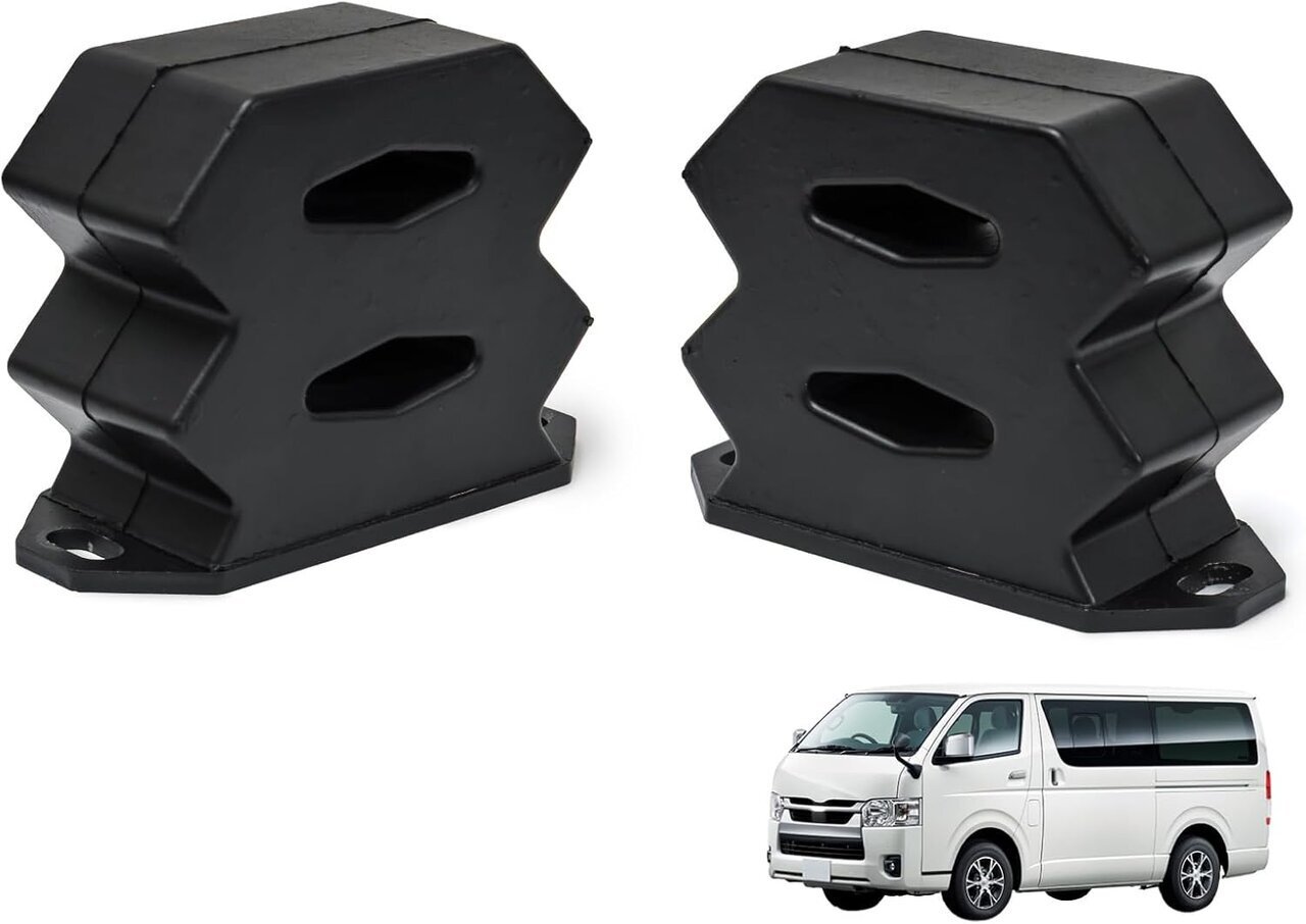 【Hiace】Absorbs the "jolt" from bumps! Bump rubber that surpasses OEM quality