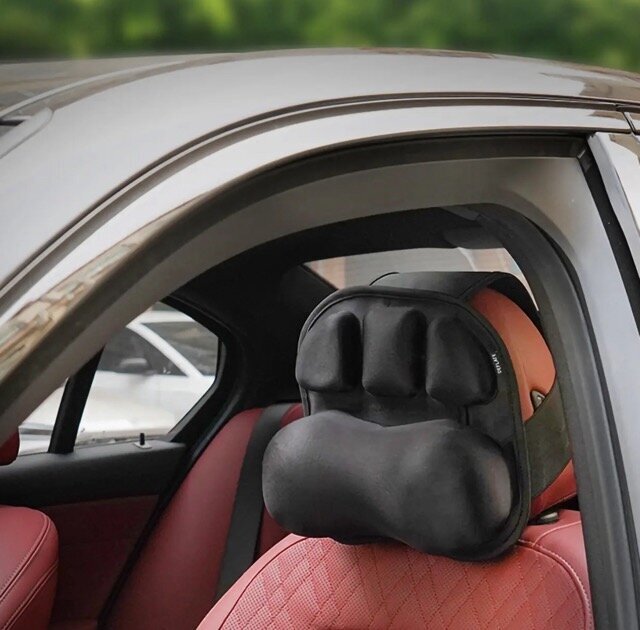 【Summer Vacation Drive】Supports your neck and head with the power of air! Equip the adjustable elastic neck pad