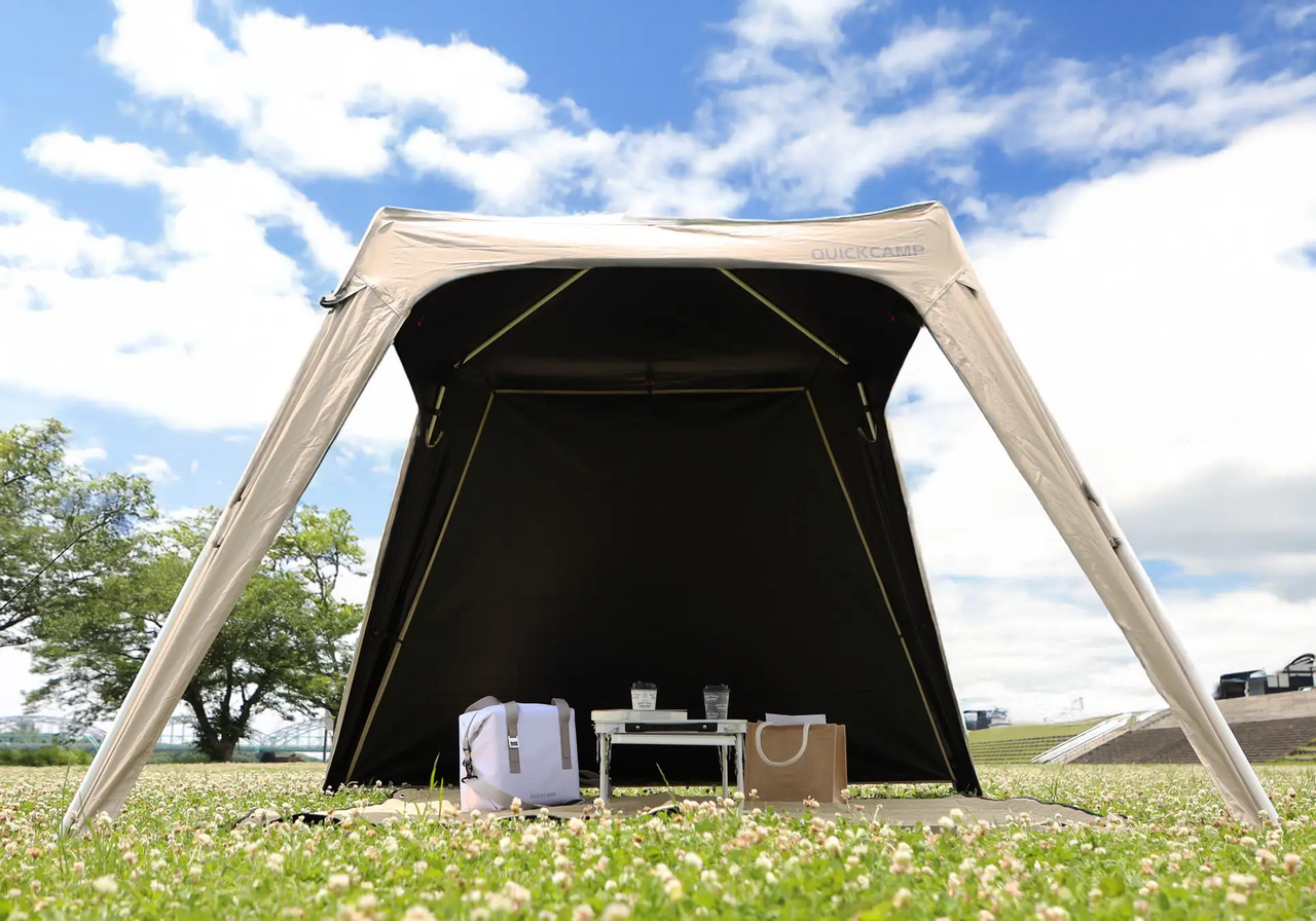 【Heat Countermeasures】Experience a 15℃ drop in temperature with just one touch! A cool tent and tarp specifically designed for outdoor play