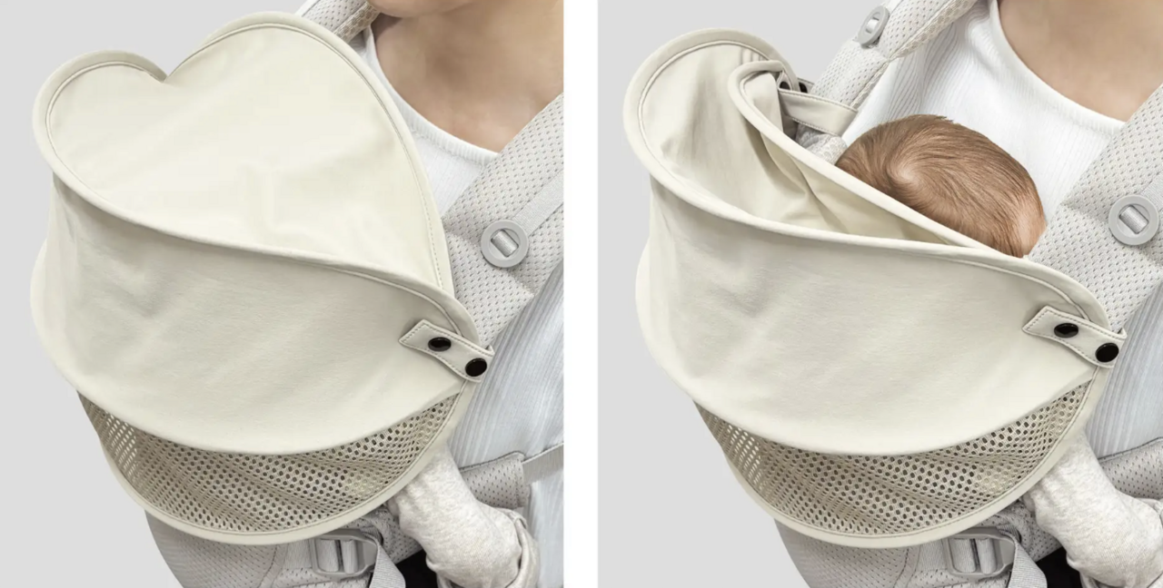 【Sunshade】Developed by a car accessories manufacturer! It provides reliable protection for your baby without getting stuffy in the shade.