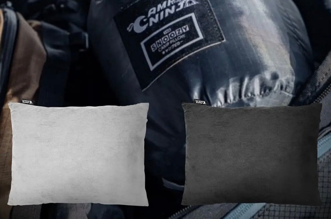 【Mastering Camping】Height and firmness adjustable at will! A pillow made with high-rebound foam for a good night's sleep