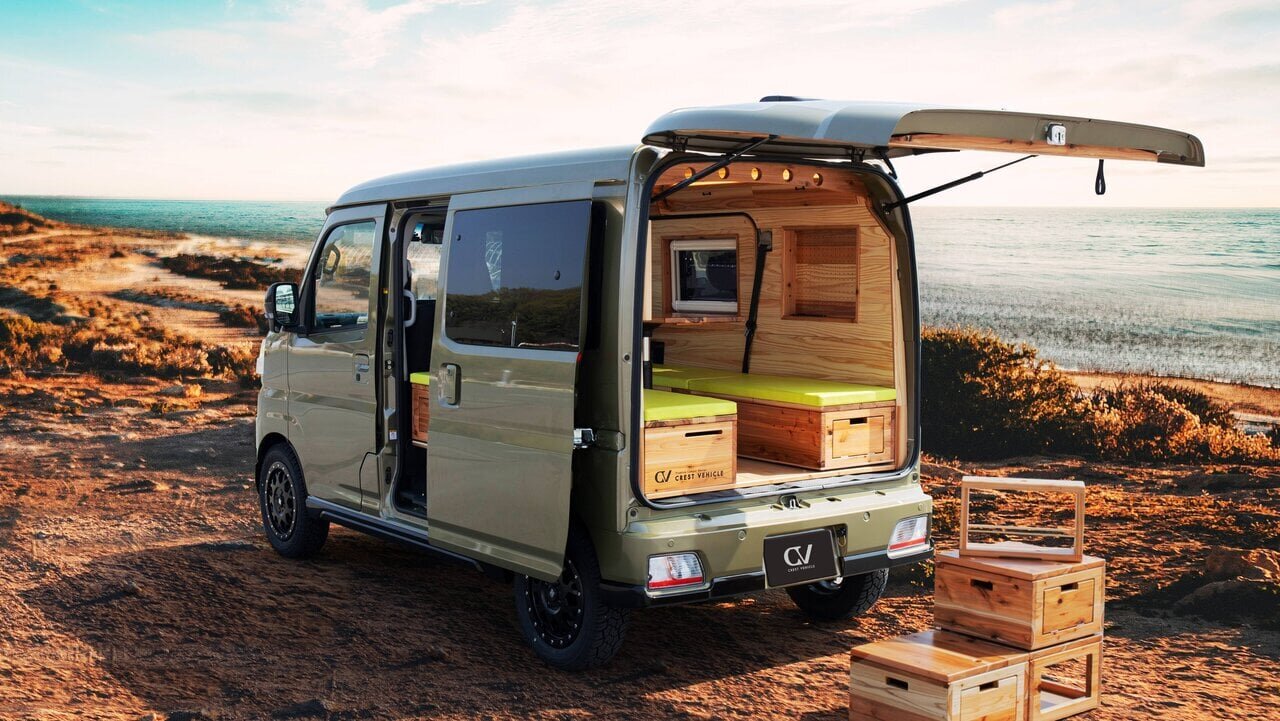 【New Type of Camping Car】The layout flexibility is too high! Starting from 3,660,000 yen with natural wood