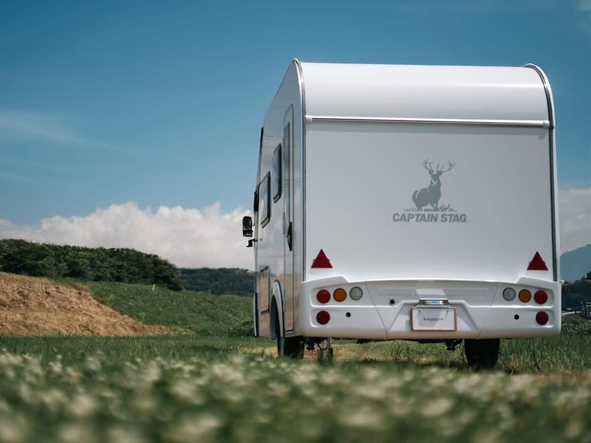 【Car and Travel】This is a moving house! A limited trailer-type camping unit in collaboration with Captain Stag