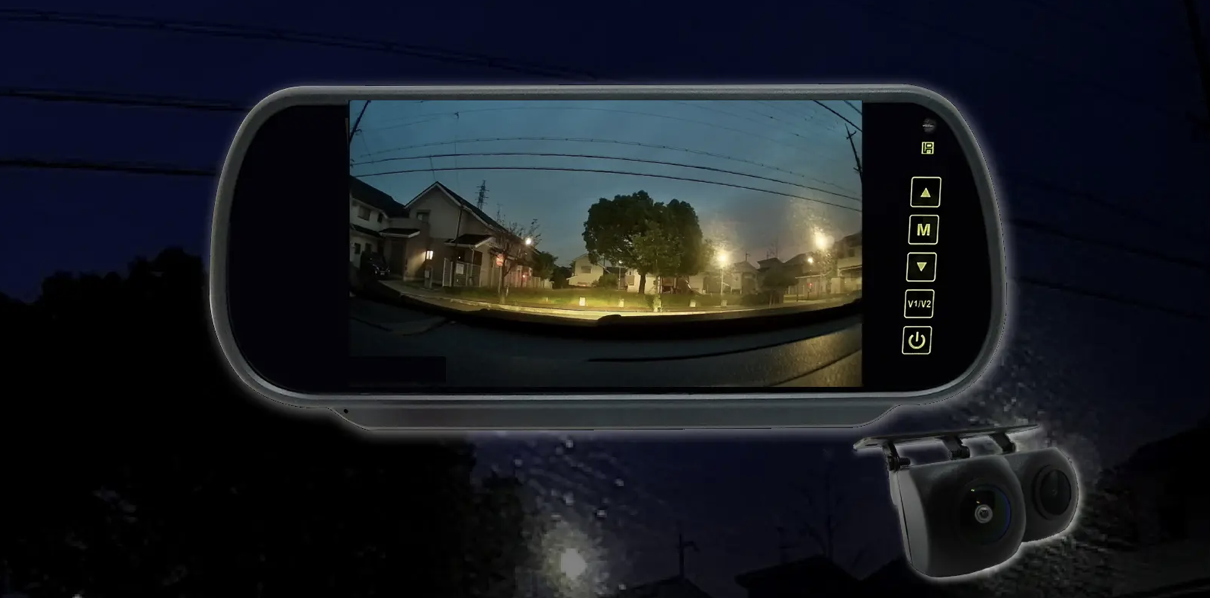 【車載カメラ】夜道もフルカラーで鮮明！AIが“第3の目”になってバックをサポート