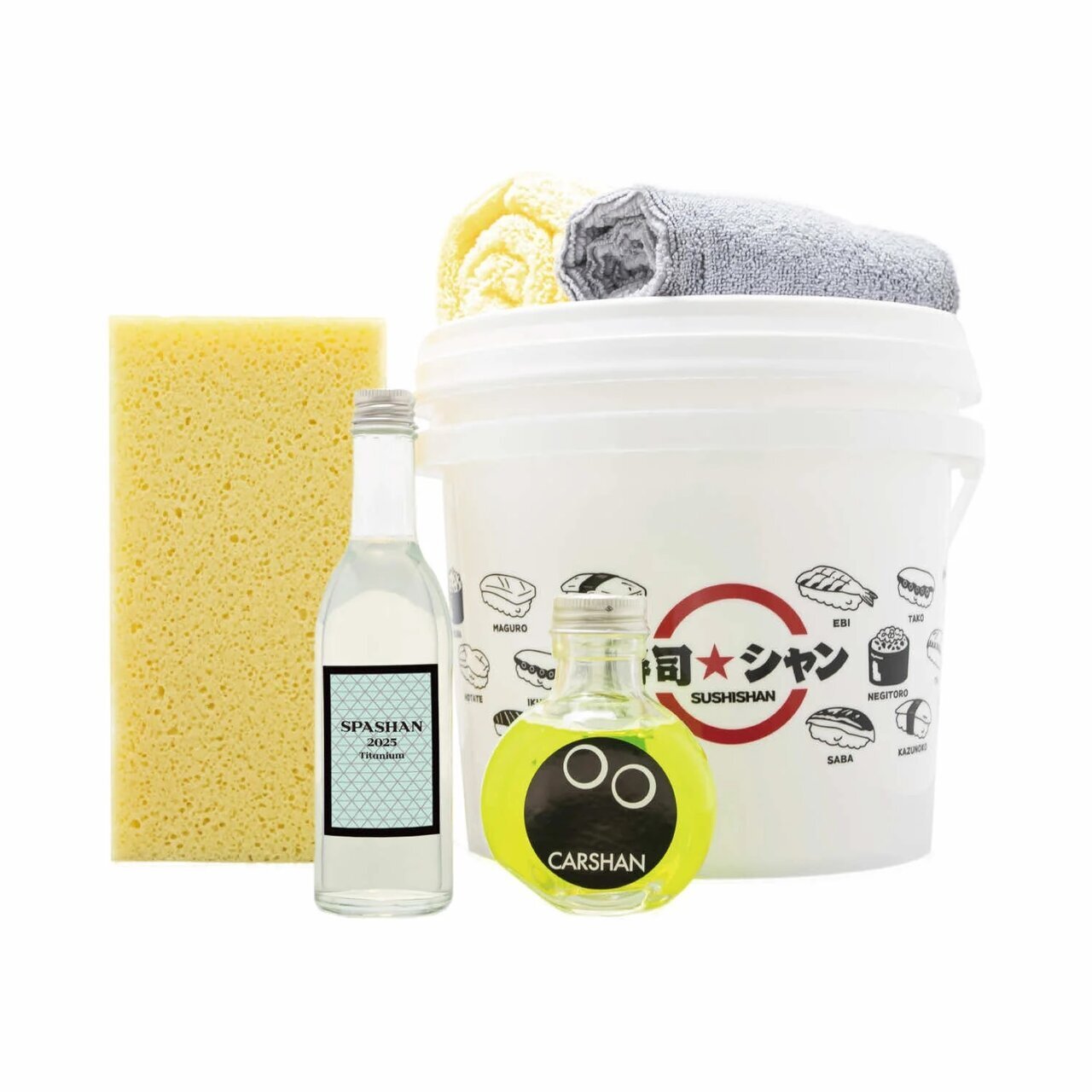 【Spashan Intro】Check out the sushi bucket! I want to try the latest coating agent with titanium.