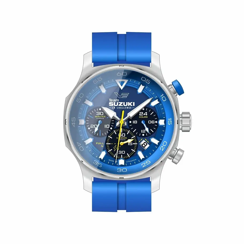 【Limited to 200 pieces】Suzuki Blue is too beautiful! A collaboration with a genuine sports watch from Lithuania