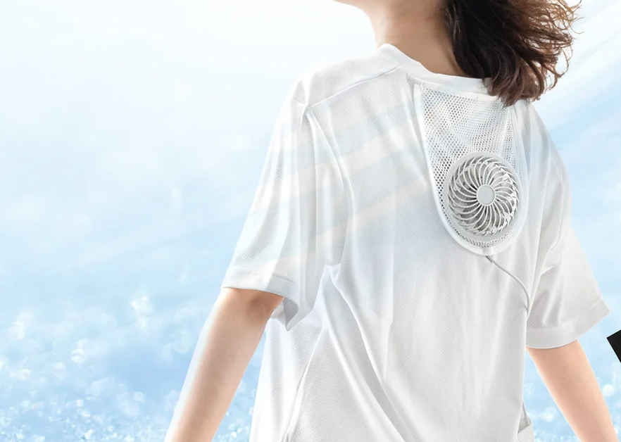 【Tansu no Gen】Back fan pocket!? Direct cooling with the combination of cold packs