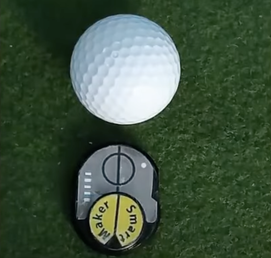 [Golf] Attach it to your hat to analyze the terrain! Conquer your weak spot in putting with the latest smart marker