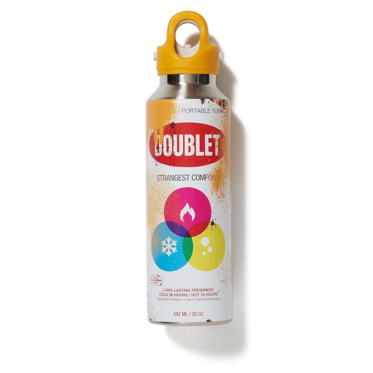 【Vacuum Insulated Bottle】Huh, a spray can!? I'm attracted to the slightly naughty design.
