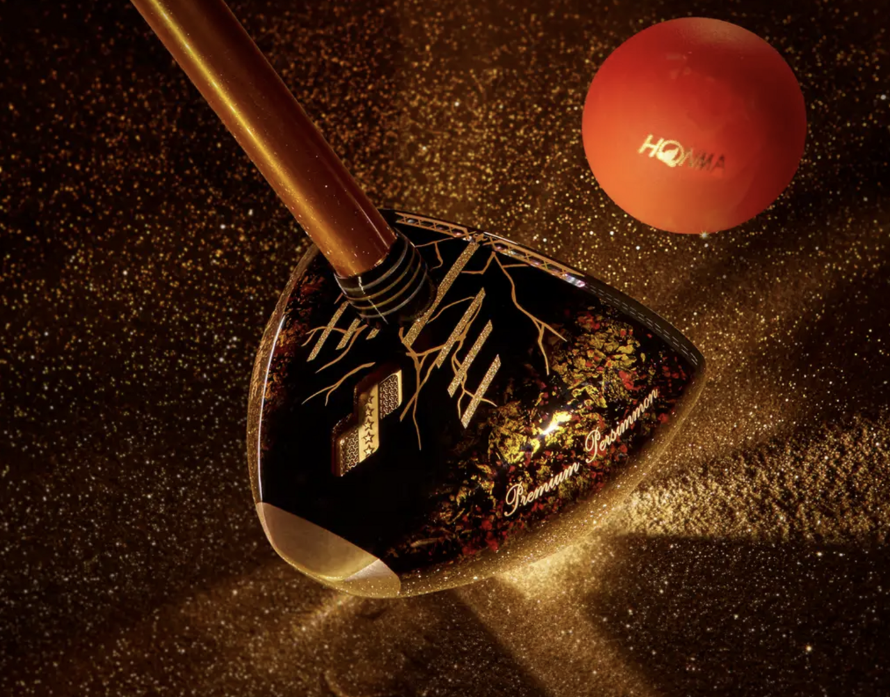 【Golf】"As expected!" Voices of admiration!? A park golf club that showcases the finest persimmon