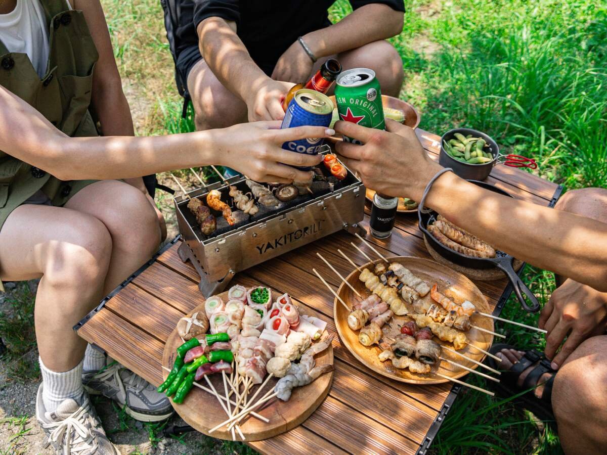 【おうち居酒屋】素人の“丸焦げ”から卒業！考え抜かれた焼き鳥グリルでお店気分