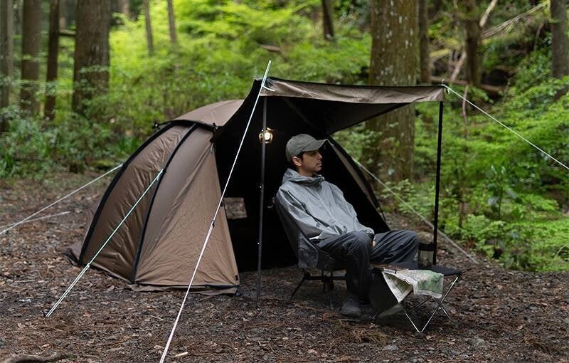 【Nearby Walking Camp】Even small, it has a 99% shade rate! A tent that feels cozy like a "mendako"