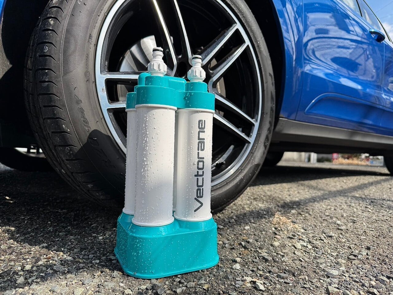 【Cost Performance】Changing car washing from "water"! Prevent water spots with a super compact pure water purifier