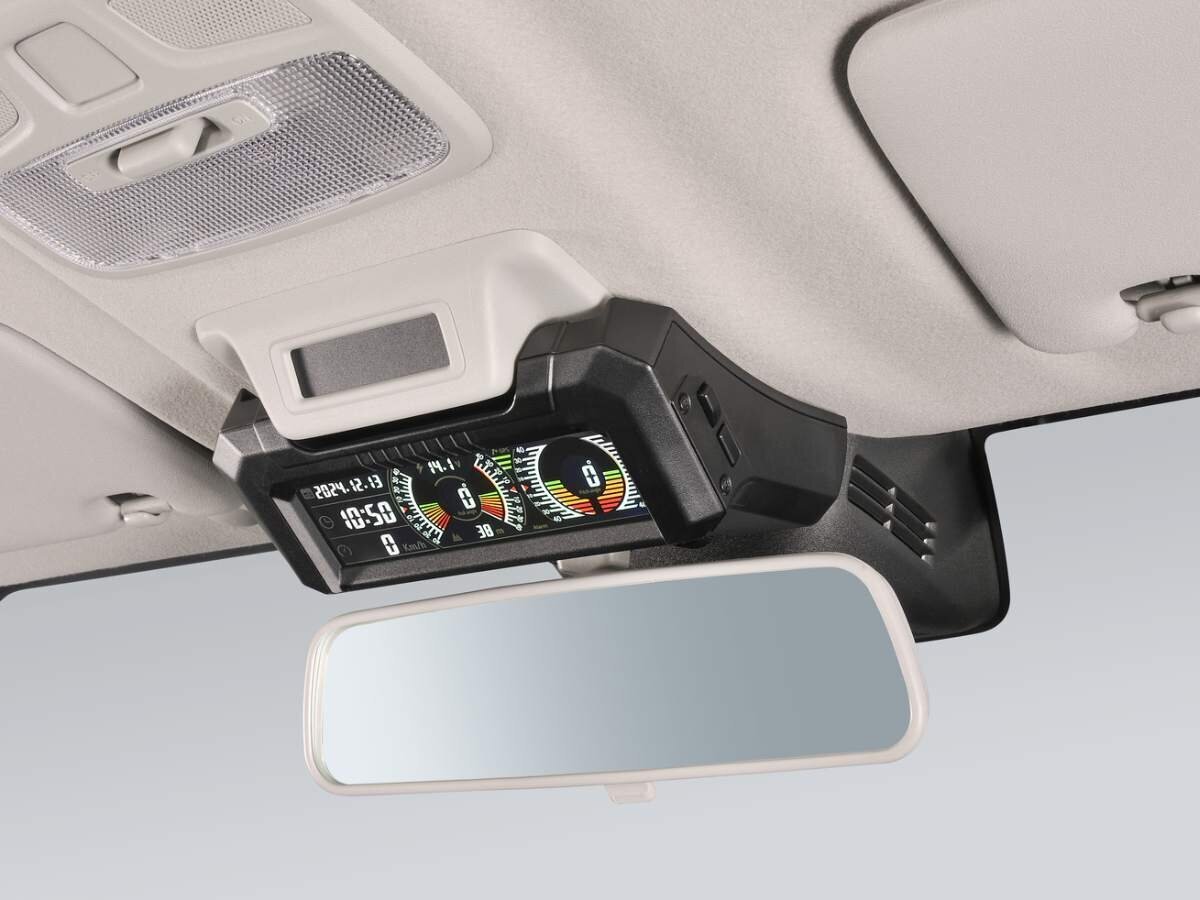 【Jimny】 As if in a cockpit!? Understanding inclination, altitude, and satellite reception levels all at once
