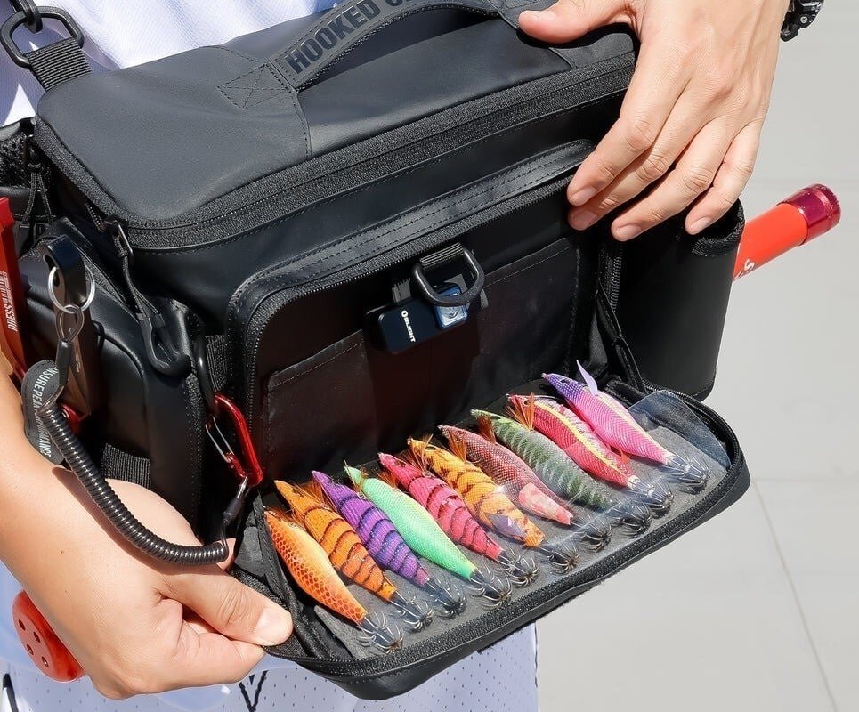 【Squid Fishing】Its toughness against ink stains is irresistible! The eging dedicated bag is incredibly practical for real battles