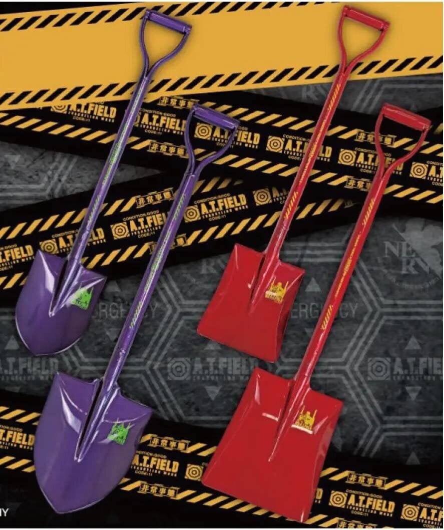 【Neon Genesis Evangelion】Excavator shovel, starting──. A standout coloring in the garage