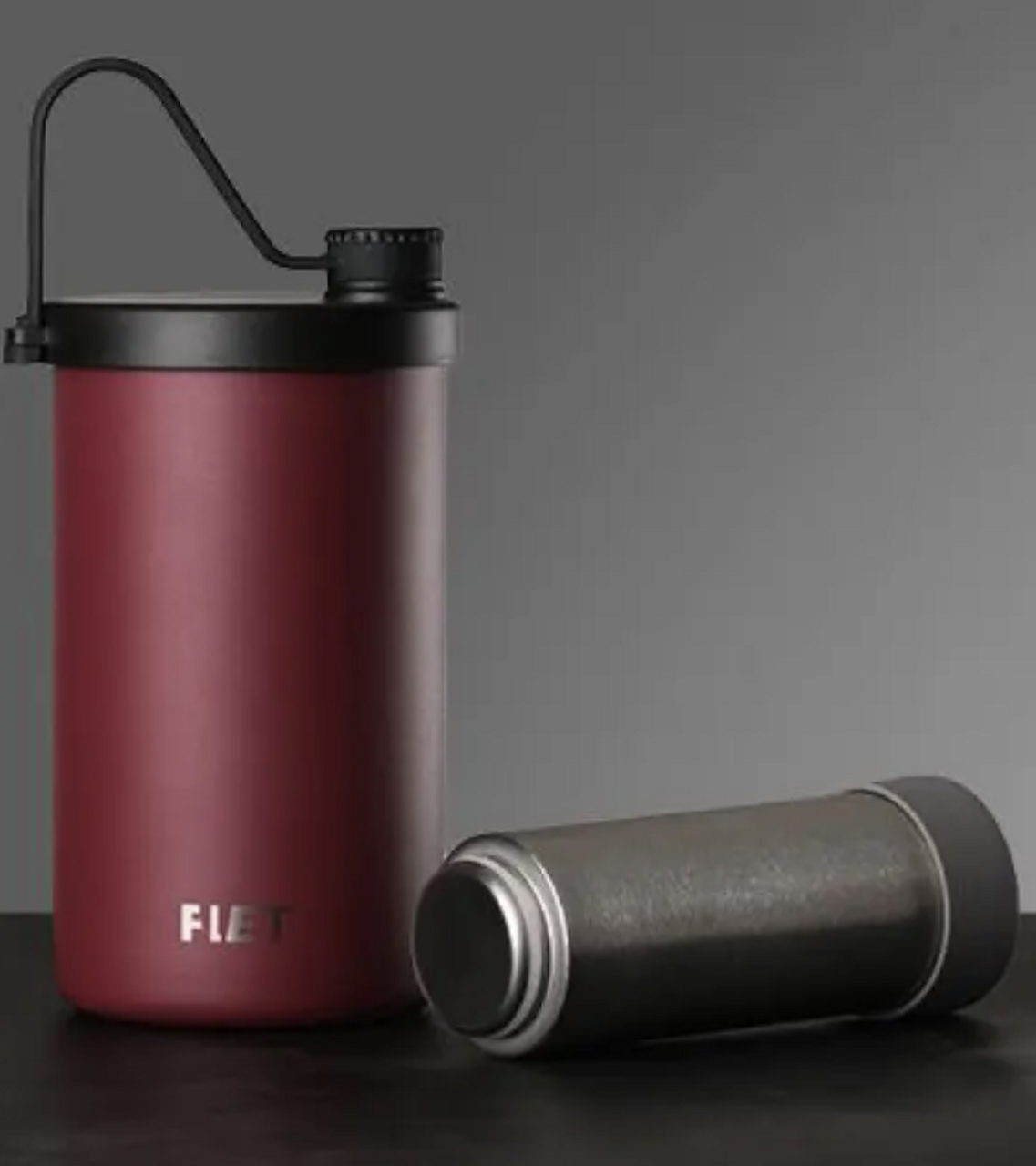 【No ice needed, cools for 24 hours】Built-in ice stick! Wide-mouth tumbler that can also be drunk directly.