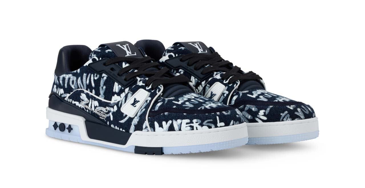 [Louis Vuitton] The Monogram Flower makes a strong impact! A new sneaker that stands out